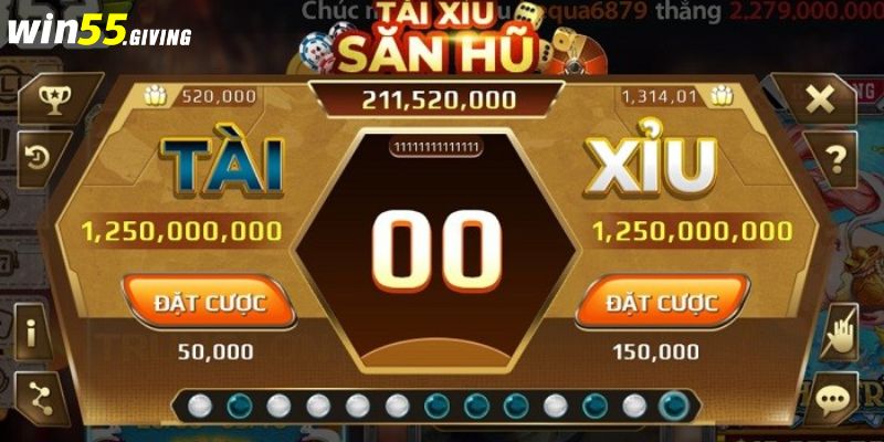 Hình thức chơi Sicbo Online tại Win55