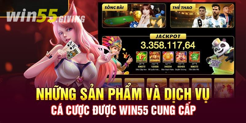 Dịch Vụ Game Win55 Đa Dạng